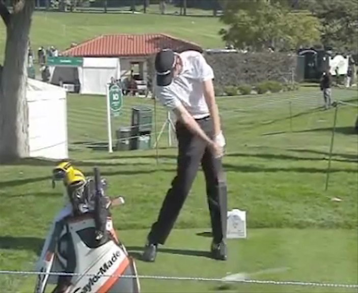 Sean O Hair Golf Swing Video 2013 Face On View 300fps