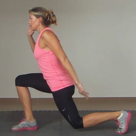 jump split squats exercise