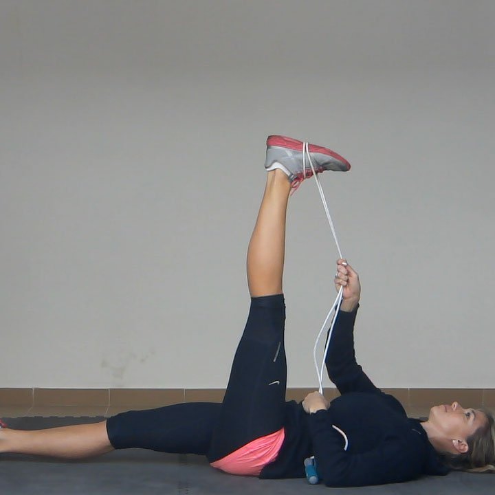 Calf Rope Stretch Exercise  Golf Loopy - Play Your Golf Like a