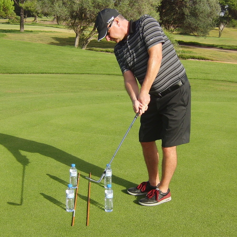 Golf Pitching & Chipping Drill 105a. Technique The Practice Station