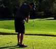 Golf Pitching & Chipping: Playing From an Upslope